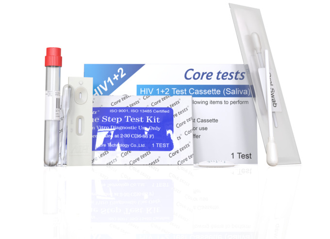 HIV home test kit from Core